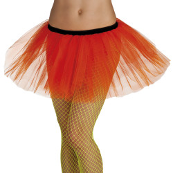 Sukně tutu neonově oranžová velikost M/L